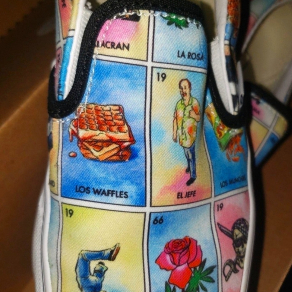 Bnib Van's Loteria Slip on shoes